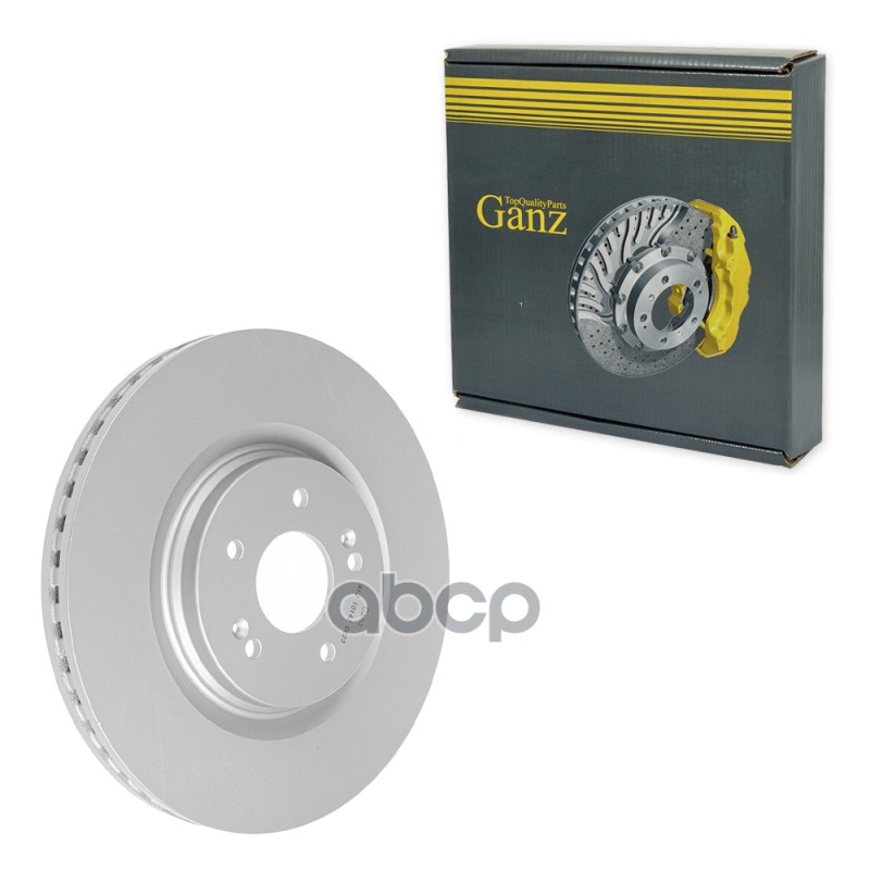 Диск тормозной передний с покрытием HYUNDAI Santa Fe 20-> GANZ GIJ10142 GANZ арт. GIJ10142