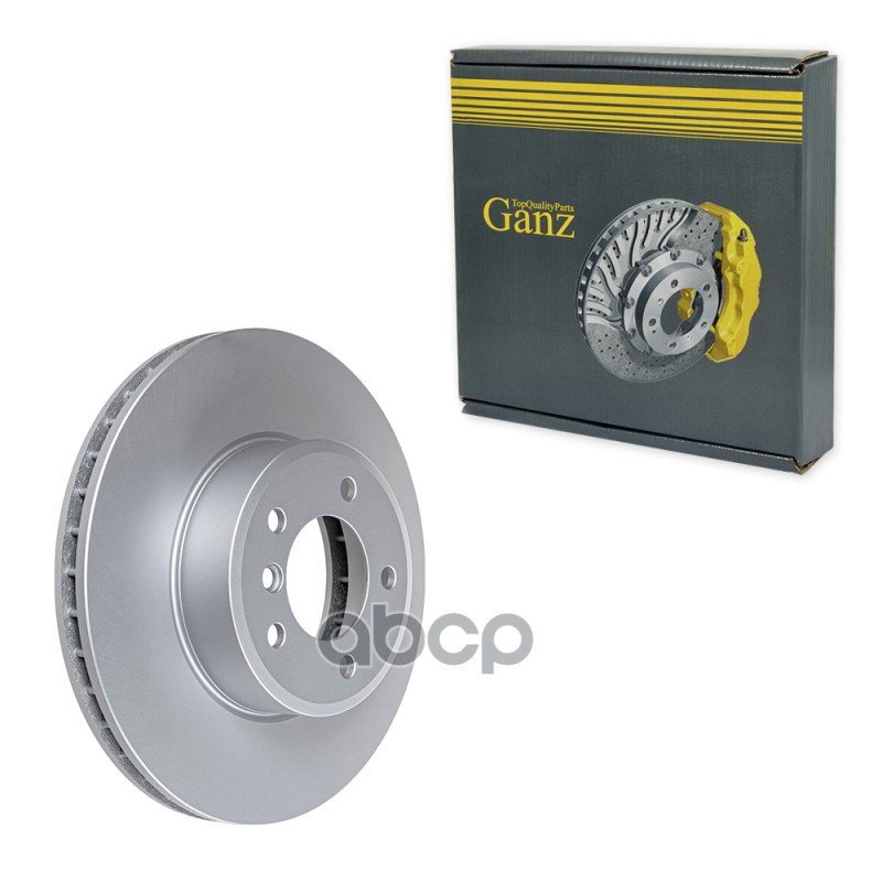 Диск тормозной передний с покрытием BMW E60 04-> /Vent D=324mm GANZ GIJ10184 GANZ арт. GIJ10184