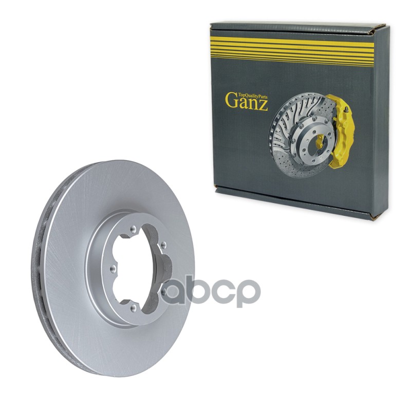 Диск тормозной передний с покрытием FORD Transit 2006-> /Vent D=300mm GANZ GIJ10204 GANZ арт. GIJ10204