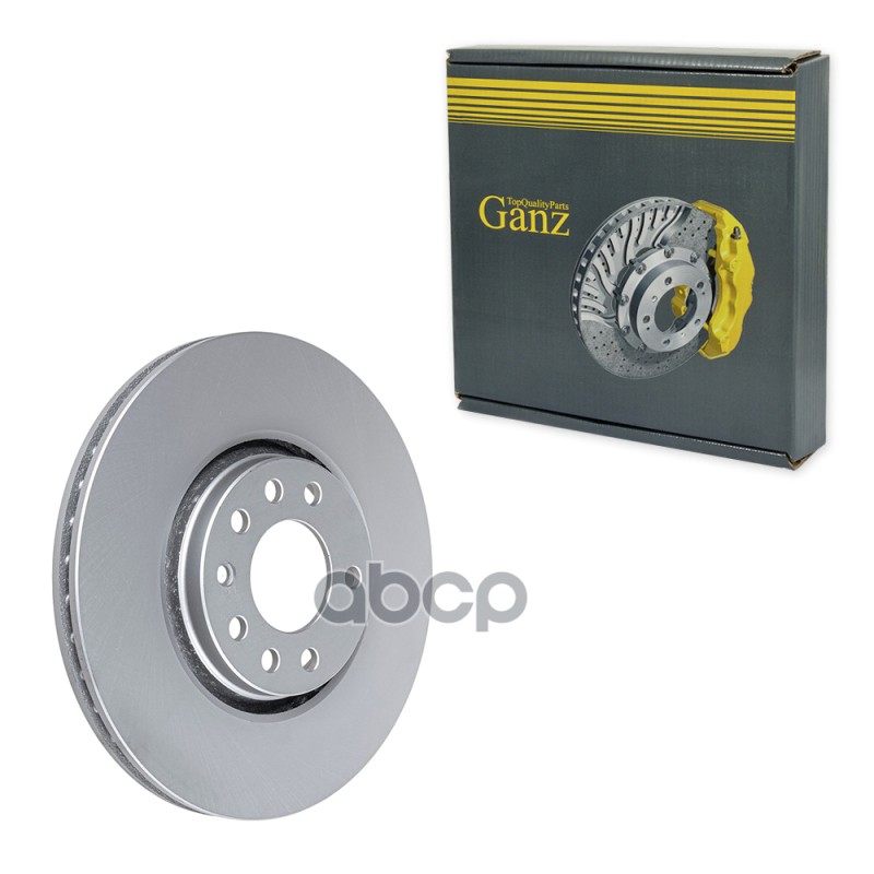 Диск Тормозной Передний С Покрытием Opel Astra G,H/Meriva/Zafira//Saab 9-5 Ganz Gij10226 GANZ арт. GIJ10226