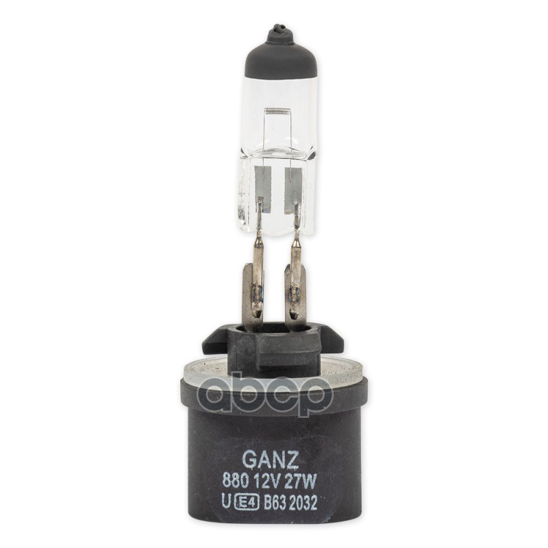 Лампа 12V H27W/1 27W PG13 GANZ 1 шт. картон GIP06020 GANZ арт. GIP06020