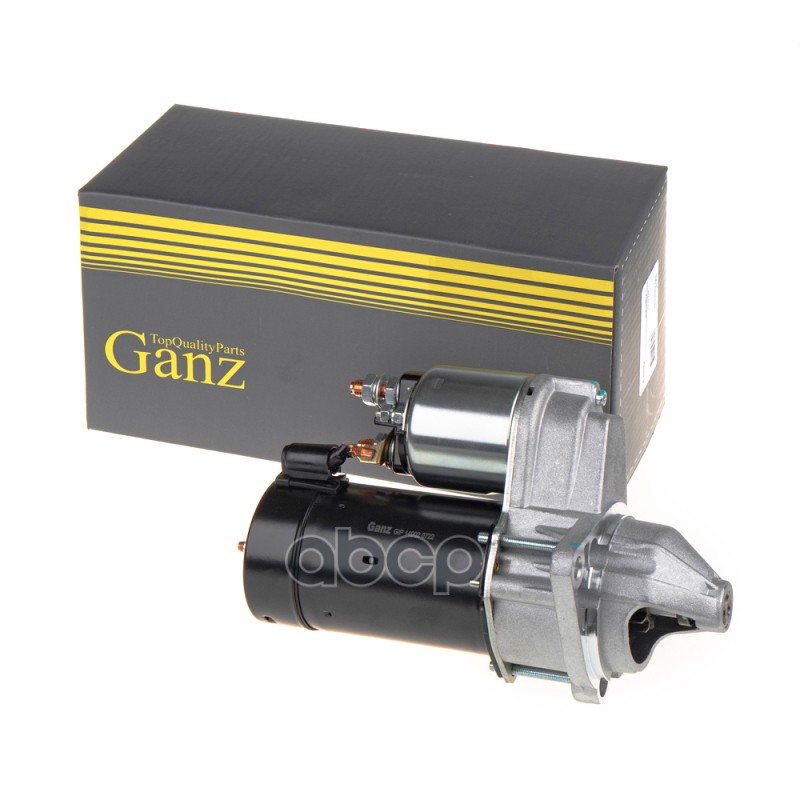Стартер (12V/1,1kW/10 зубьев, тип Valeo) Daewoo Nexia 94-/Opel Zafira B 05- 1.8i (Z=10) GANZ GIP14002 GANZ арт. GIP14002