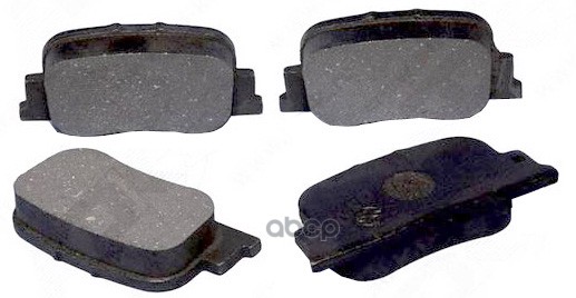 Колодки тормозные дисковые задние GEELY арт. 1061001404