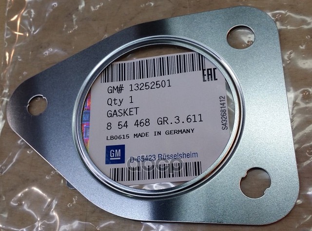 Прокладка катализатора GM GENERAL MOTORS 13252501 GENERAL MOTORS арт. 13252501
