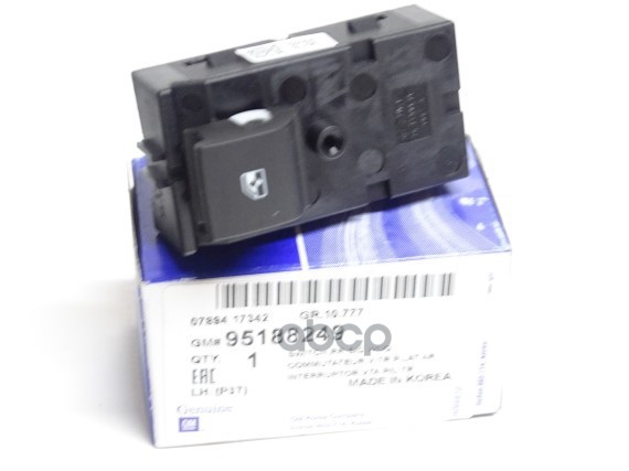 Переключатель Стеклоподьемника Двери GENERAL MOTORS арт. 95188249