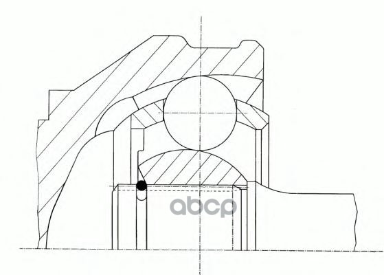 Шрус Наружн К-Кт Audi: 80, 90 C Abs 4.88-7.94 GKN (Loebro) арт. 301950