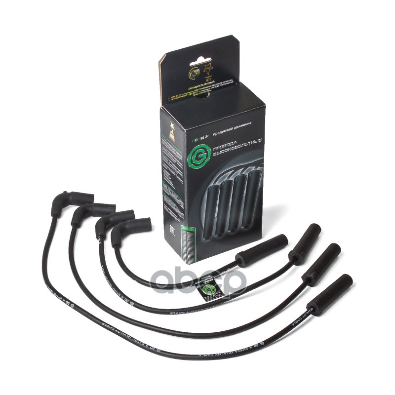 Комплект высоковольтных проводов DAEWOO SENS с двигателями 1.3 (307.3707080-10) GO арт. GO005