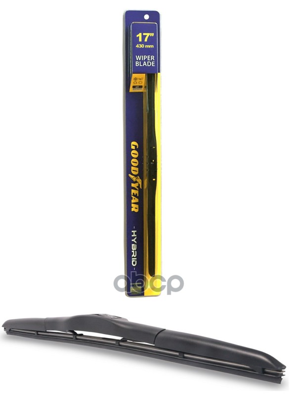 Щетка стеклоочистителя 430 мм гибридная 1 шт Goodyear HYBRID GY000517 GOODYEAR арт. GY000517