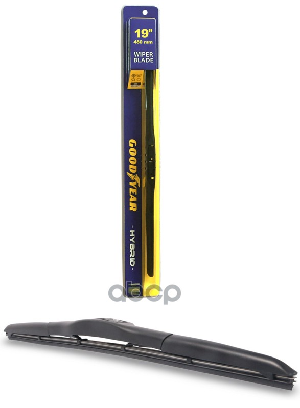 Щетка стеклоочистителя 480 мм гибридная 1 шт Goodyear HYBRID GY000519 GOODYEAR арт. GY000519