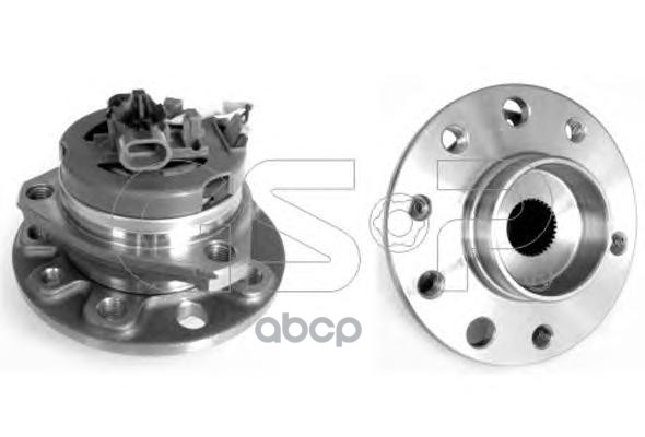 Ступица колеса в комплекте с подшипником OPEL ASTRA G Box (F70) GSP арт. 9333029