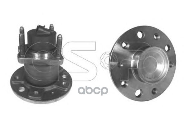 Ступица колеса в комплекте с подшипником OPEL ASTRA G Box (F70) GSP арт. 9400052