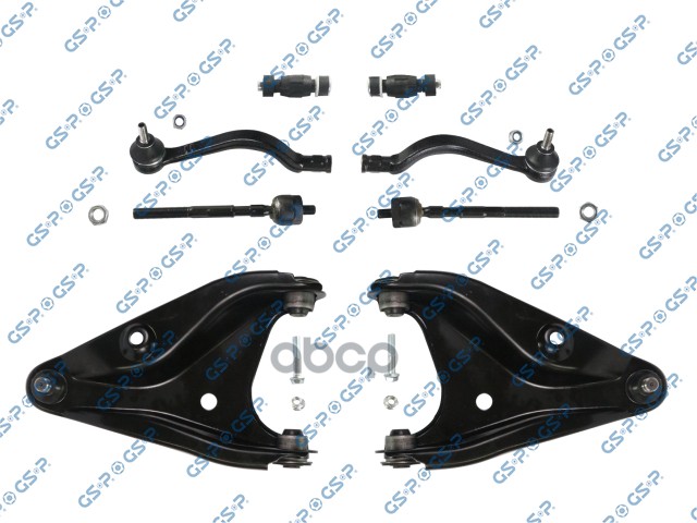 Комплект рычагов подвески DACIA Logan (LS  KS  FS  US) 2006.02- GSP арт. s990009sk