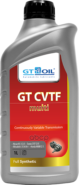Масло транс. GT CVTF Multi  1 л GT OIL арт. 8809059408650