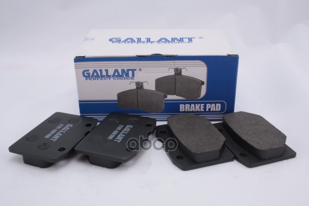 Колодки тормозные дисковые Gallant арт. GLBP12