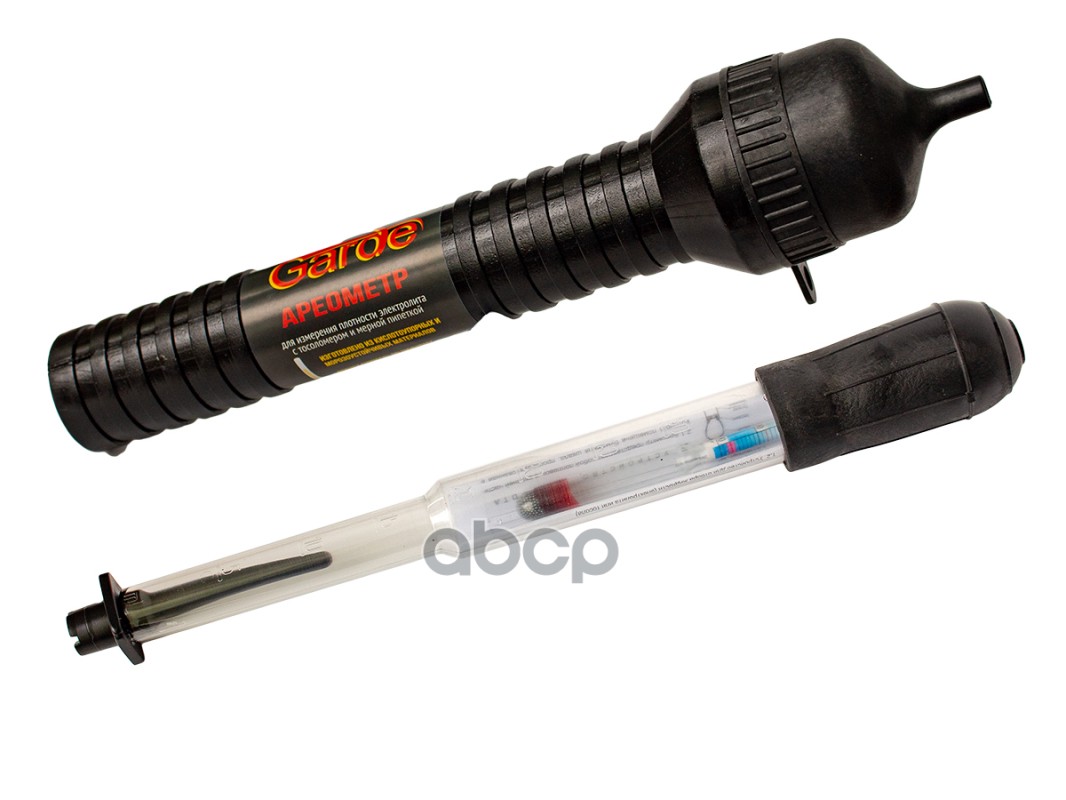 Ареометр Универсальный Электролит+ Тосол В Пласт Тубе С Воронкой Garde Gar100 Garde арт. GAR100