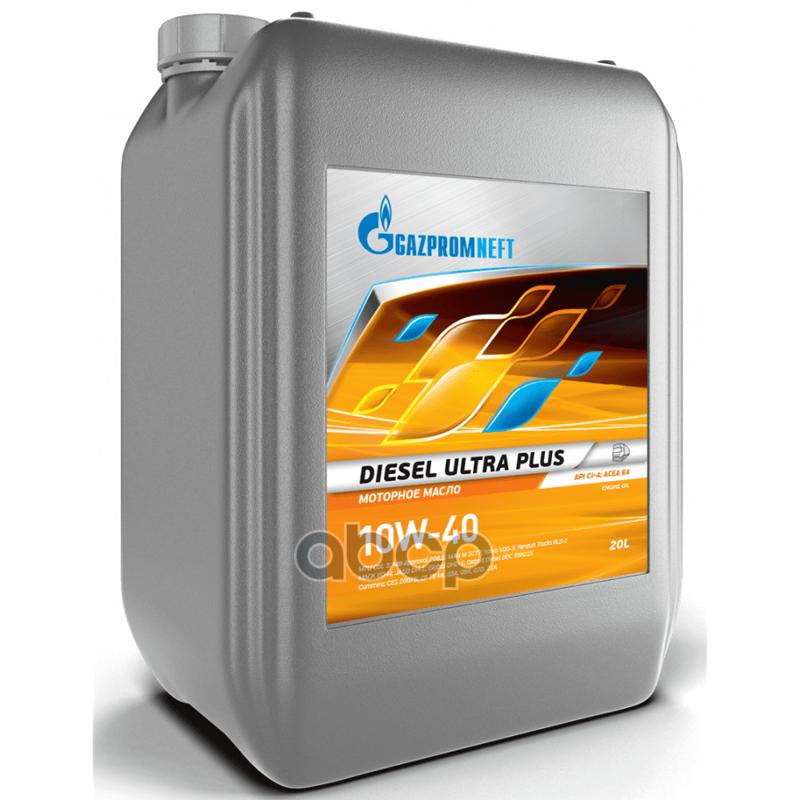 Gazpromneft Масло Моторное Gazpromneft Diesel Ultra Plus 10W-40 20 Л 253130025