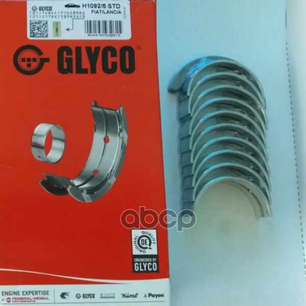 Подшипник Коленвала Glyco арт. H10925STD
