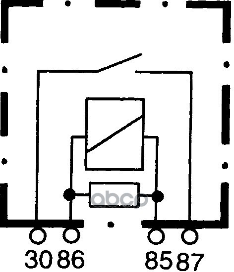 Реле топливного насоса UNIVERSAL /4pin /12V 20A HELLA 4RA 933 766-111 HELLA арт. 4RA 933 766-111