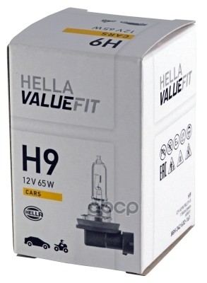 Лампа Накаливания Valuefit, H9 12V 65W Pgj 195 HELLA арт. 8GH242632161