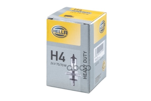 Лампа 24V H4 75/70W Hella 1 Шт. Картон 8Gj 002 525-251 HELLA арт. 8GJ 002 525-251