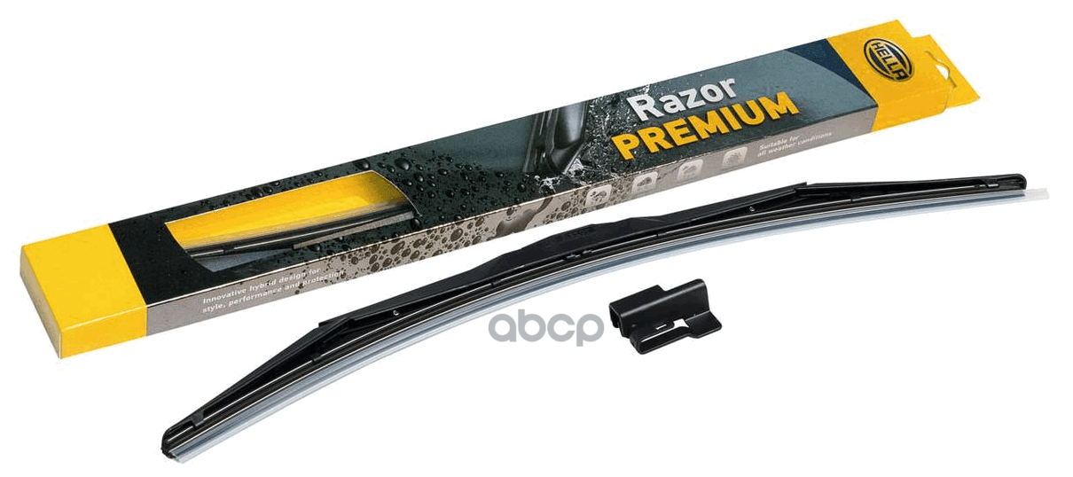 Щетка Стеклоочистителя 500 Мм Гибридная 1 Шт Hella Razor Premium 9Xw358094-201 HELLA арт. 9XW358094-201