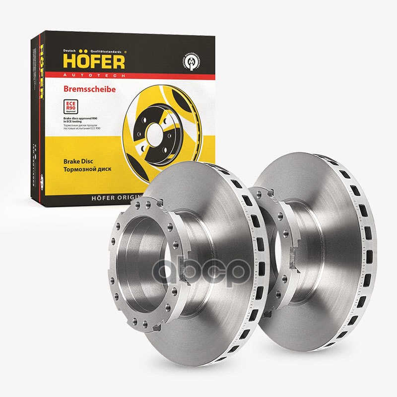 Диск переднего тормоза ГАЗ 3310 Валдай, ГАЗон Next HOFER арт. HF130226