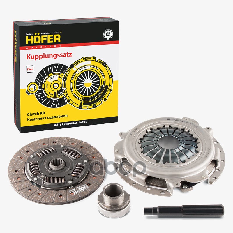 Сцепление ГАЗ 3302 Бизнес, NEXT (дв. Cummins, 120 л.с) с подш. 240мм HOFER арт. HF530093