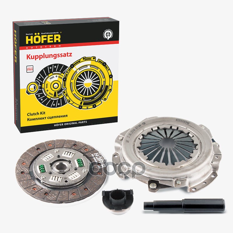 Сцепление RENAULT Logan 1,4 с подш. HOFER арт. HF530099