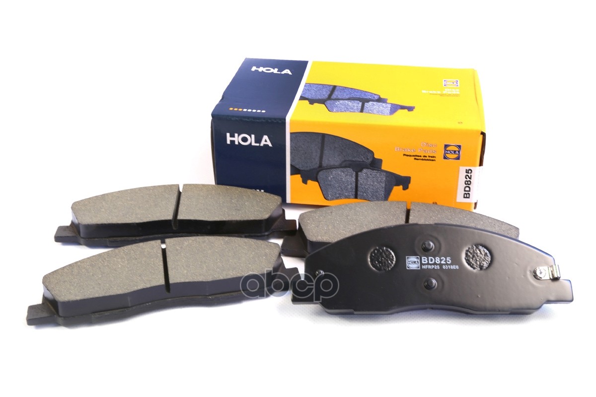 Тормозные колодки дисковые (передние) GAZ Gazelle Next HOLA арт. bd825