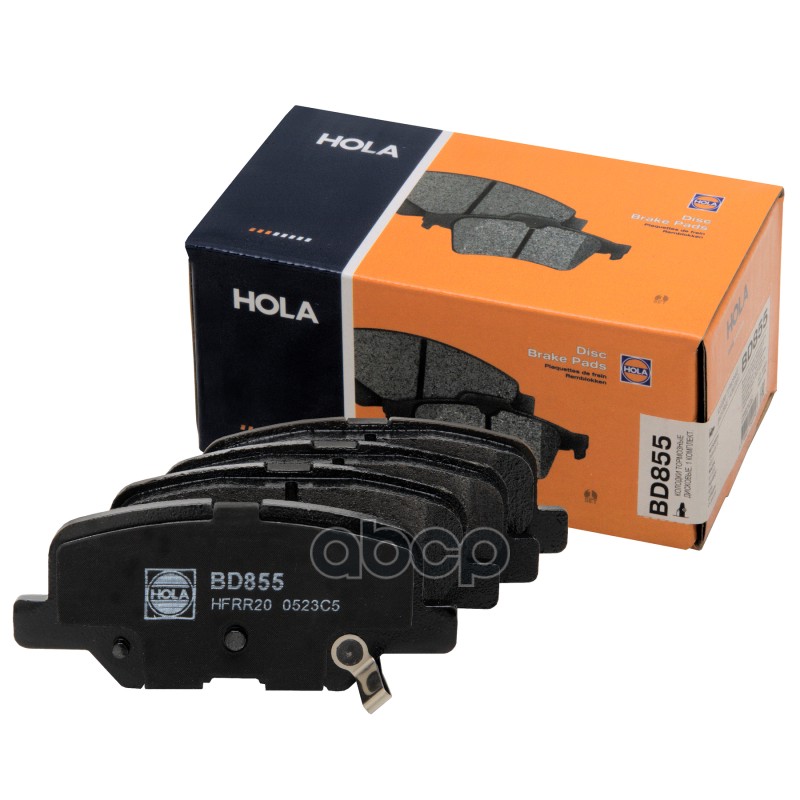 Тормозные колодки дисковые HOLA арт. bd855