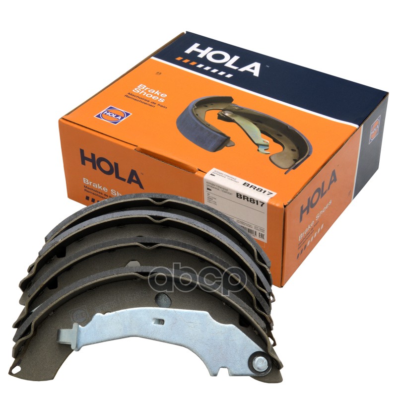 Тормозные колодки барабанные HOLA арт. br817