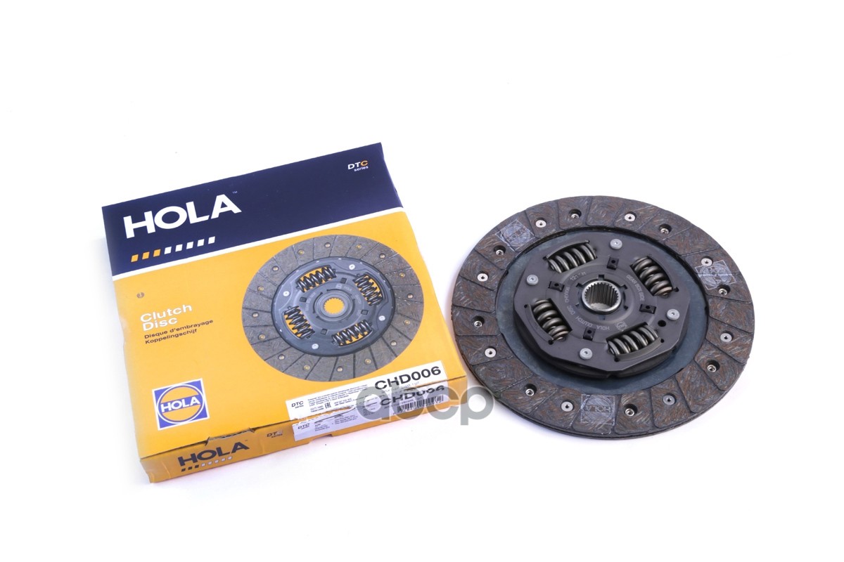 Диск сцепления (серия DTC) SKODA Octavia (1Z) 1.4 (BCA BUD CGGA)  Fabia (6Y) 1.4 (AUA BBY BKY AUB BB HOLA арт. chd006