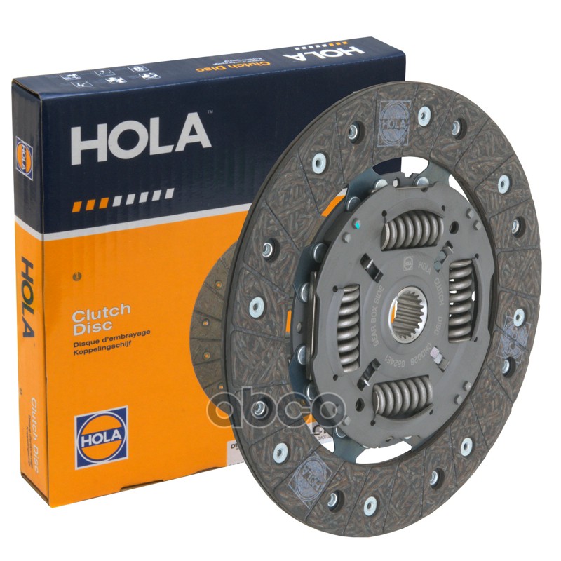 Диск сцепления, серия DTC, Lada Largus КПП-BVI5 дв P3M, P4M (VAZ-11189, VAZ-21129), (1 шт.) HOLA арт. CHD026