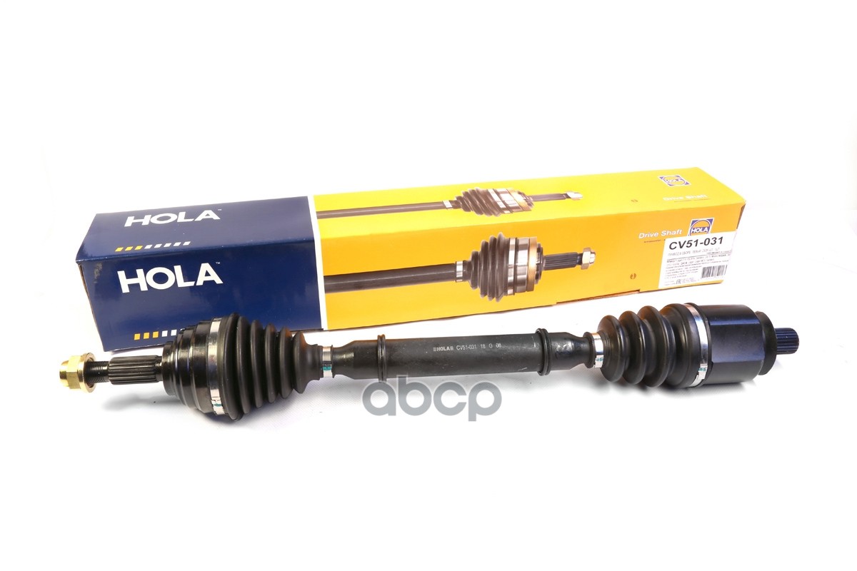 Привод в сборе 23/26 шл., левый RENAULT Logan (1.6 16V,AT4), Sandero, Clio III, Mo HOLA CV51-031 HOLA арт. CV51-031