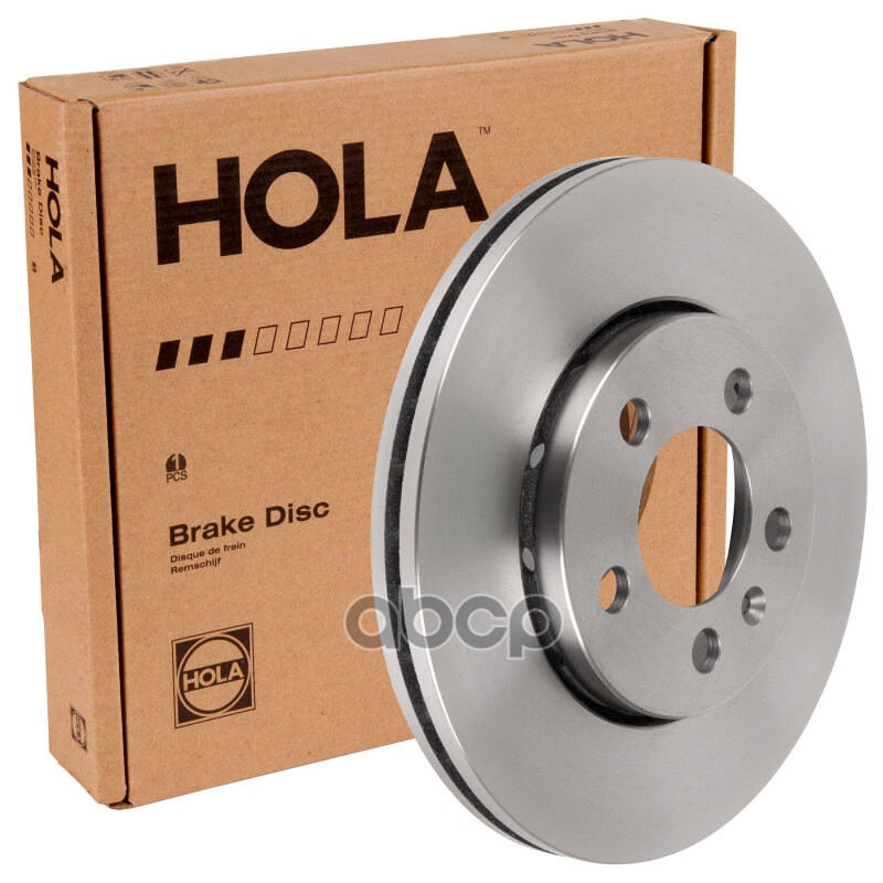 Тормозной диск вентилируемый  передний VW Polo V Sedan (1ZE 1ZG)  Golf IV (1LQ 1ZF)  SKODA Rapid I ( HOLA арт. hd929