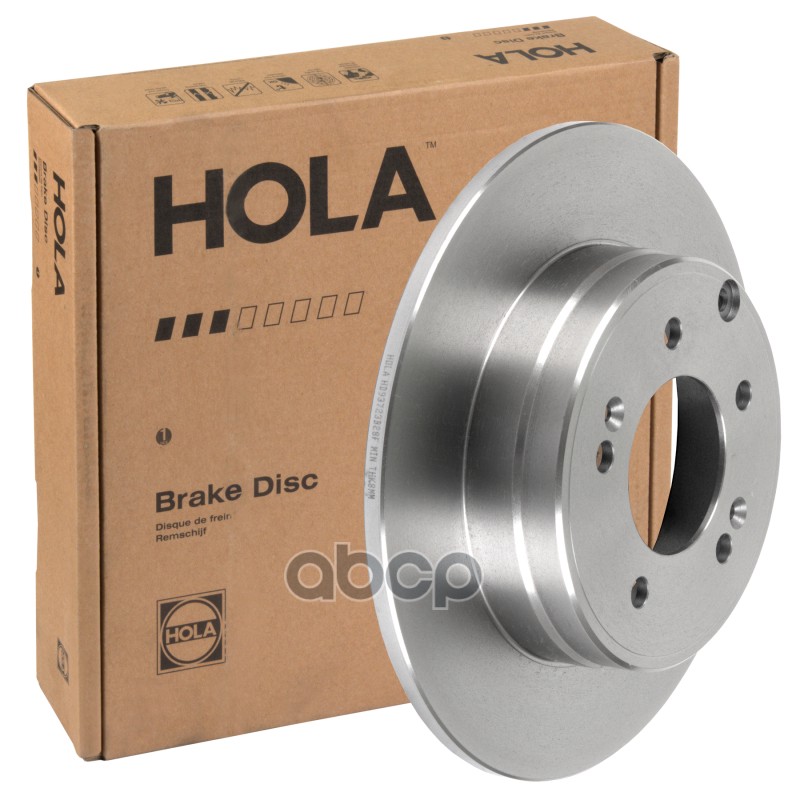 Тормозной диск   без эл. стоян. торм.  задний  KIA Optima III (TF)  HYUNDAI ix35 HOLA арт. hd937