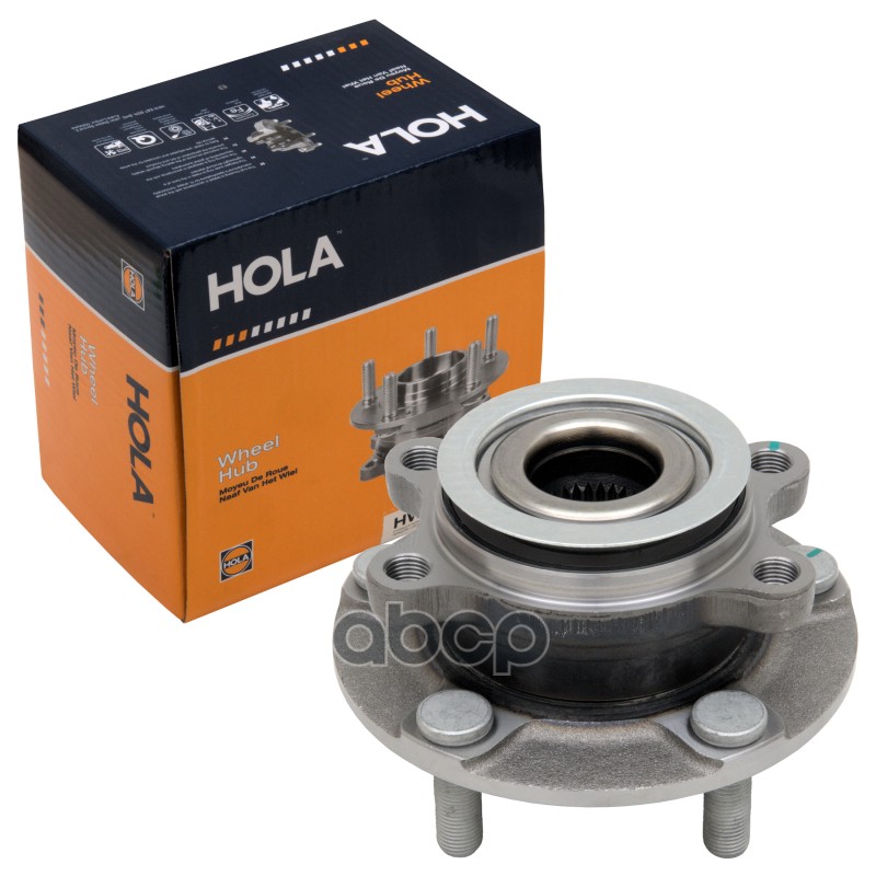 Ступица в сборе    с датчиком ABS  передняя  NISSAN Juke (10-)  Qashqai (07-)  Tiida (14-)  X -Trail HOLA арт. hw51-050