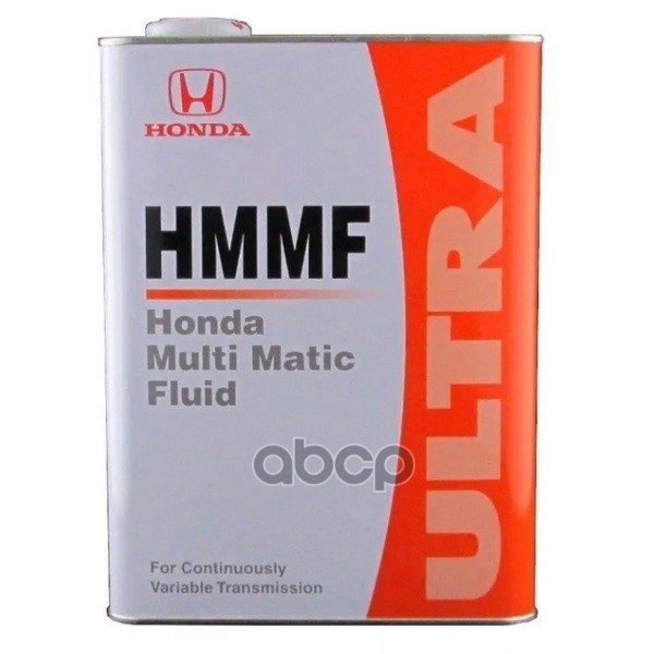 Жидкость для вариаторов Honda ULTRA Multi Matic Fluid (HMMF) 4л 0826099904HMR HONDA арт. 0826099904HMR