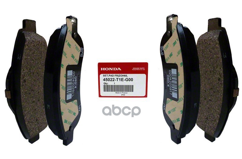 Колодки Передние Honda 45022-T1e-G00 HONDA арт. 45022-T1E-G00
