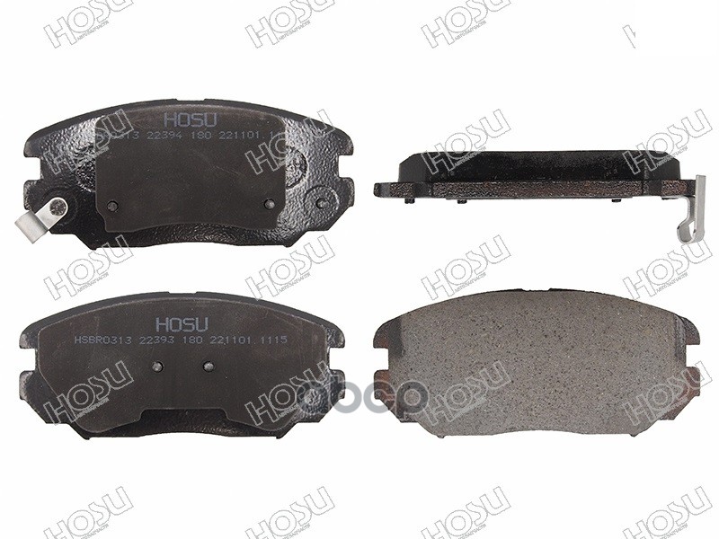 Колодки Тормозные Перед Kia Soul 08-/Chery Tiggo 7 Pro 19- HOSU арт. HSBR0313
