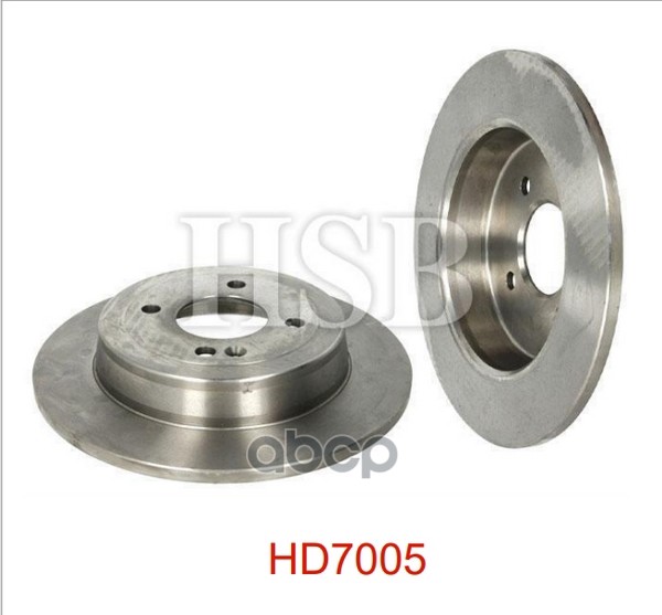 Диск Тормозной Задний Hyundai Solaris Iv 1.4/1.6 10->, Kia Rio Iii 11-> HSB арт. HD7005