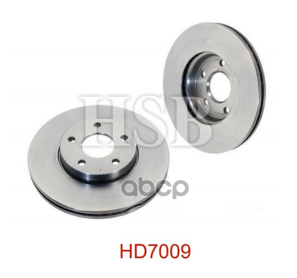 Диск Тормозной Передний Ford: C-Max Ii/Focus Iii 1.0 /1.6 /1.6 Tdci/1.6 Ti 10- HSB арт. HD7009