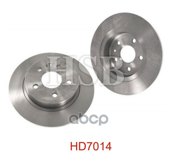 Диск Тормозной Задний Chevrolet: Cruze 1.4/1.6/1.7 D/1.8/2.0 Cdi 09- HSB арт. HD7014