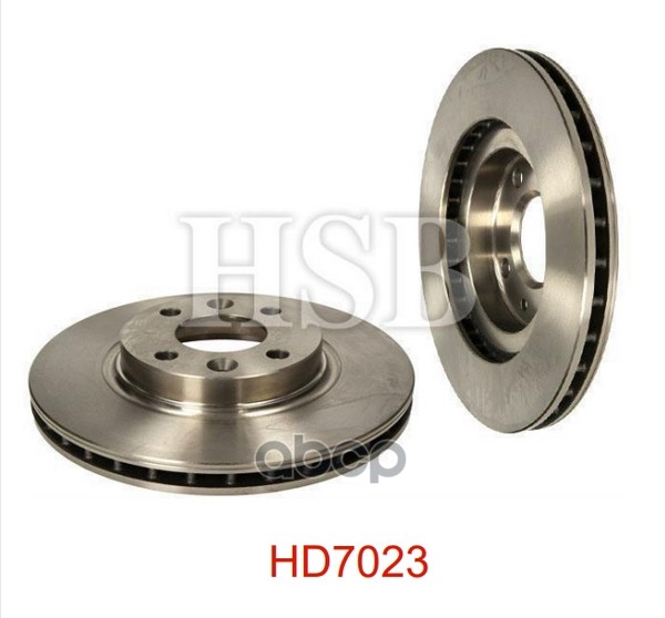 Диск Тормозной Передний Dacia/Renault: Logan/Mcv Ii 12->, Sandero Ii 12->, Renault Clio Iv 12-> HSB арт. HD7023