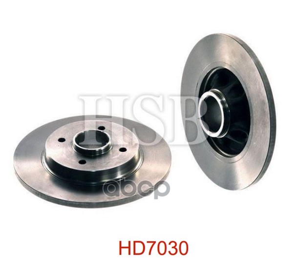 Диск Тормозной Задний Citroen: Berlingo 08->, C4 Picasso I 07-13, C4 Grand Picasso 10->, Peugeot: Partner 08->, 308 Sw 07-> H...