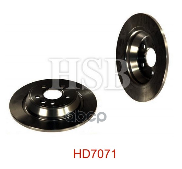 Диск Тормозной Задний Ford: Galaxy 06-, Mondeo Iv 07-, Mondeo Iv Turnier 07-, Mondeo Iv Седан 07-, S-Max 06- HSB арт. HD7071