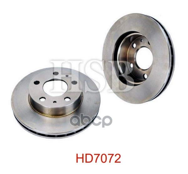 Диск Тормозной Передний Citroen Jumper/ Fiat Ducato/ Peugeot Boxer 06-> HSB арт. HD7072