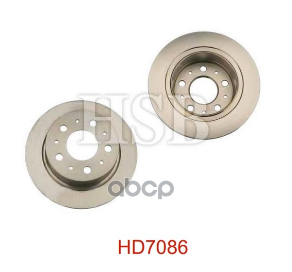 Диск Тормозной Задний Citroen Jumper/ Fiat Ducato/ Peugeot Boxer 06-> HSB арт. HD7086