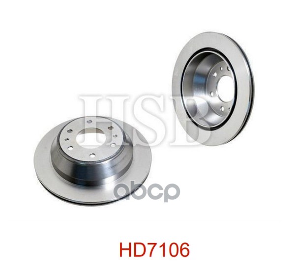 Диск Тормозной Задний Buick: Rainier 04-07  Chevrolet: Truck Trail Blazer 02-08  Gmc: Envoy 02-07 HSB арт. HD7106