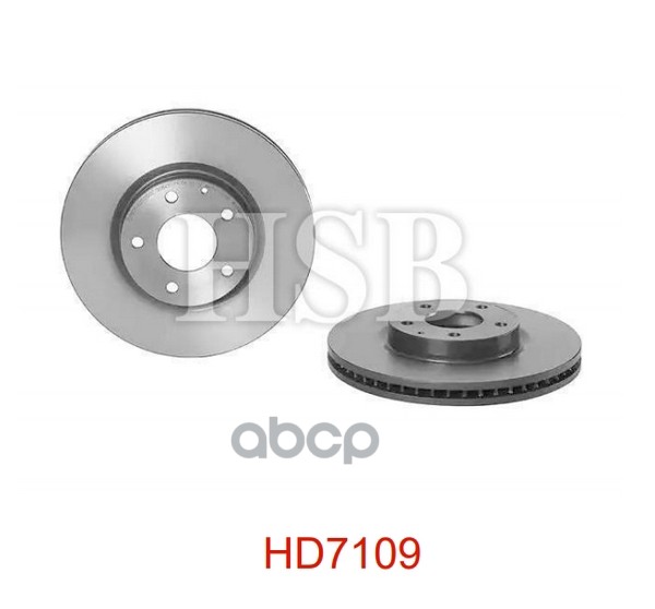 Диск Тормозной Передний Mazda: 6 2.0/2.2D/2.5 12->, Cx-5 2.0/2.2D 11-> HSB арт. HD7109
